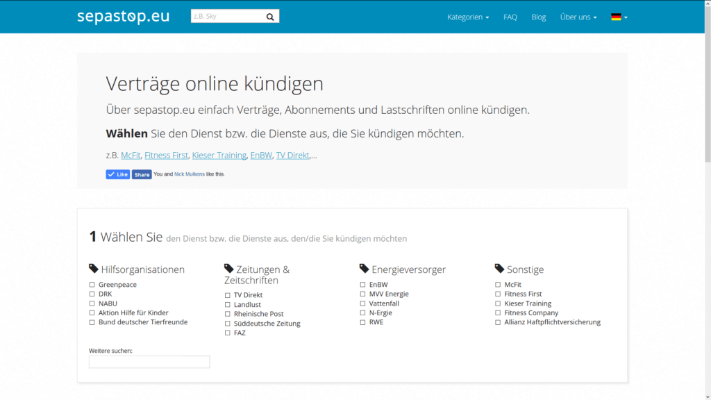homepage-de
