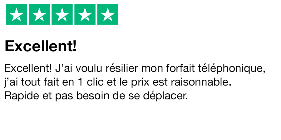 Trustpilot review